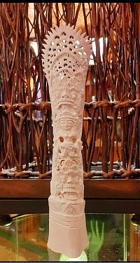 Artisanat traditionnel indien finement travaillé