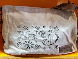 Sac cuir et coton , bandoulière 40,00 €