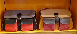cartable cuir buffle coton épais