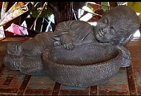 Bouddha allongé   Coupole texturée   Atmosphère apaisante