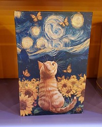 Boîte Livre en Bois . Format 26 × 16,5 cm. Un écrin discret pour vos trésors, à poser comme un livre… ou un secret.