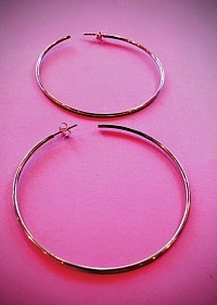 Brillance pure   Créoles fines   Argent 925