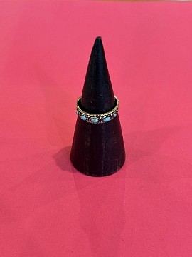bague argent turquoise naturelle éclat