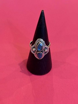 bague argent labradorite intuition protection