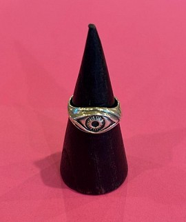 bague argent œil protecteur intuition