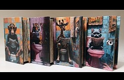 Boîte livre toilettes animaux – 13,5×9,5 cm – 10,00 €