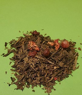 Fraise, framboise, myrtille, cassis, menthe.